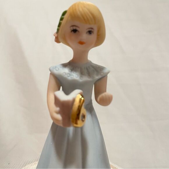 6th birthday cake topper Growing up birthday girls vintage Enesco - Picture 9 of 13